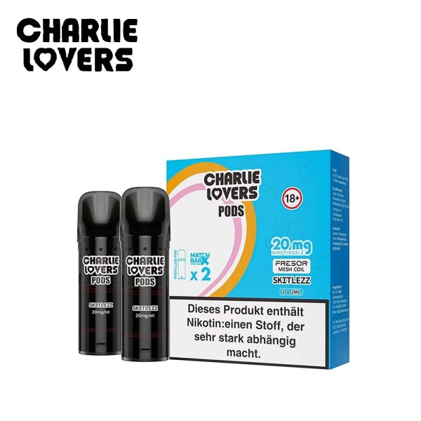 Charlie Lovers - Skitlezz - Prefilled Pod 2ml/ Stück